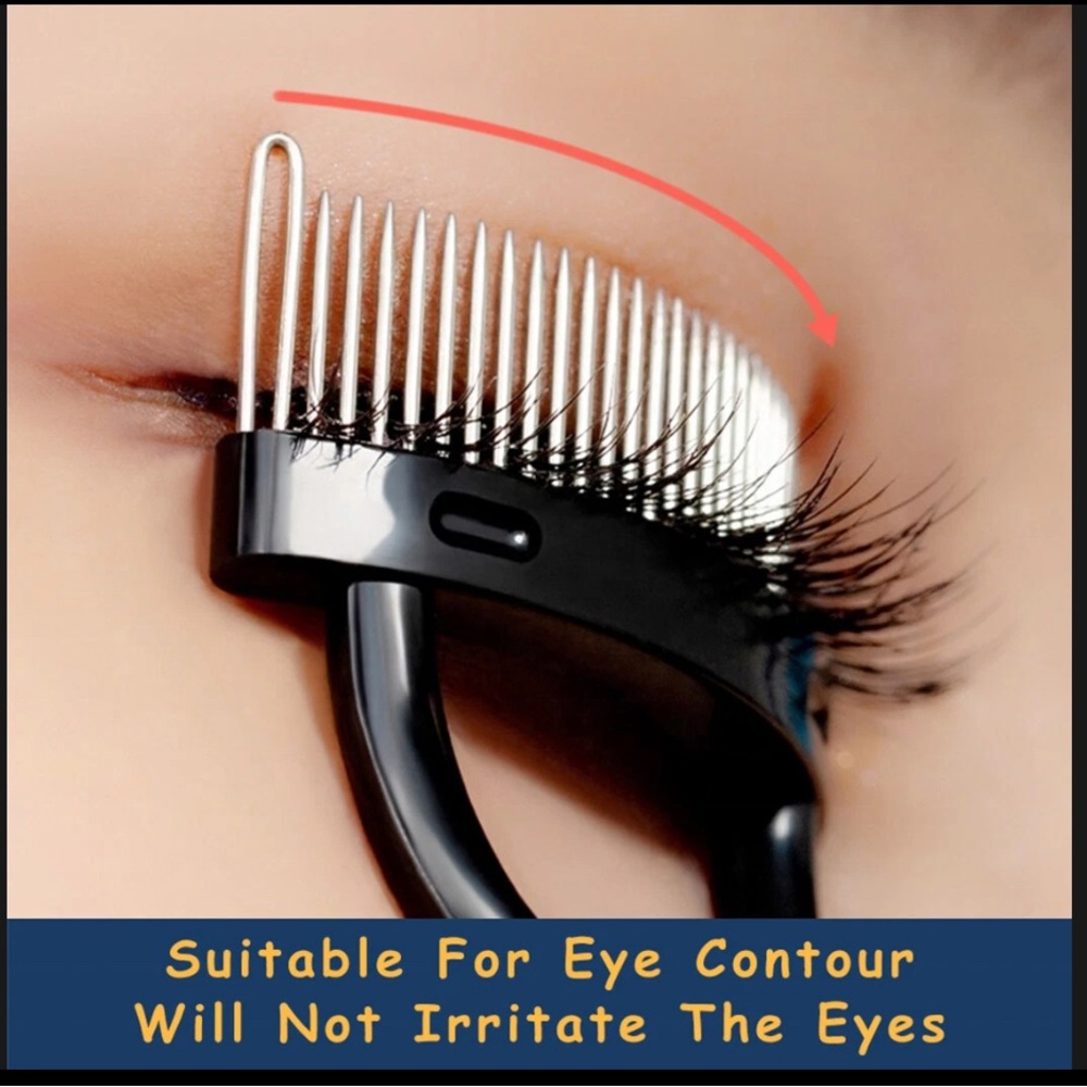 Precision Eyelash Comb - Black